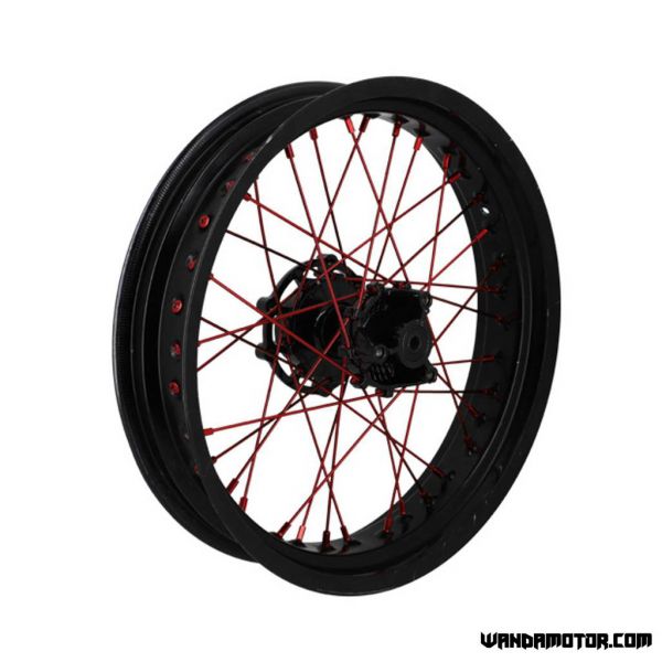 Spoke set 195 mm and 199 mm 36 pcs red-2